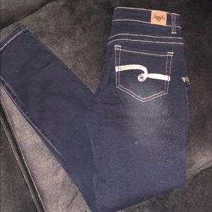 Justice sparkle jeans size 14R